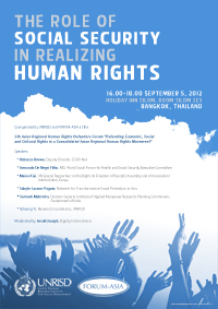 The Role of Social Security in Realizing Human Rights: Special Panel Discussion